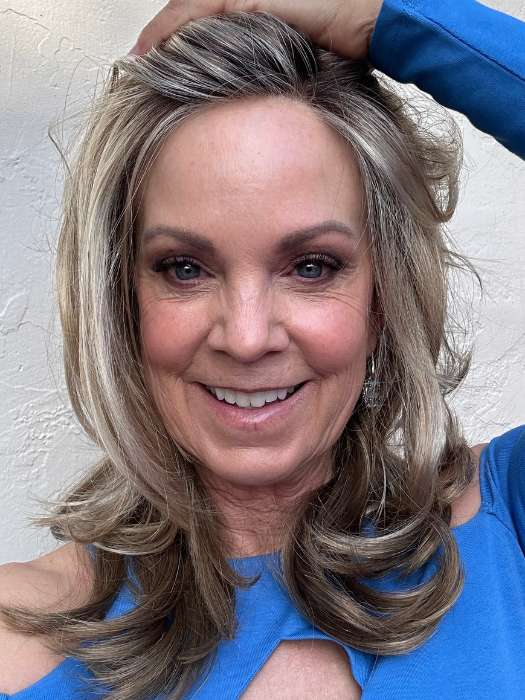 Synthetic Lace Front Wig (Mono Part)