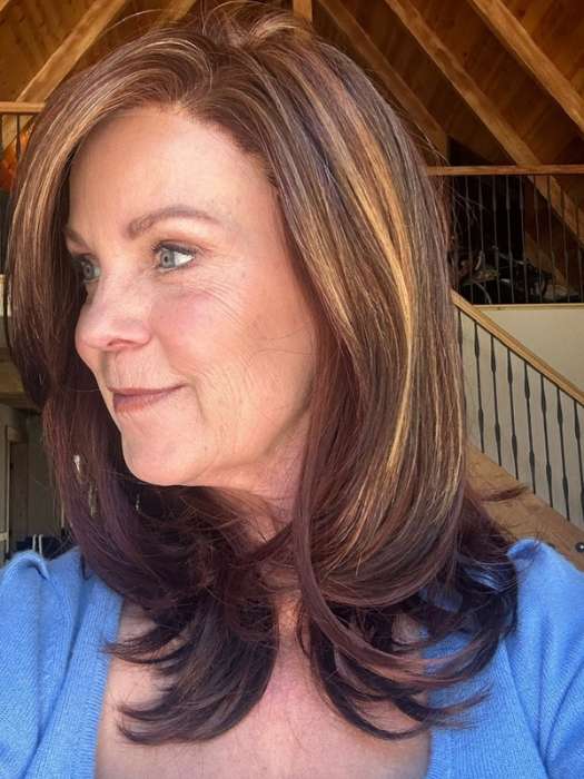 Synthetic Lace Front Wig (Mono Part)